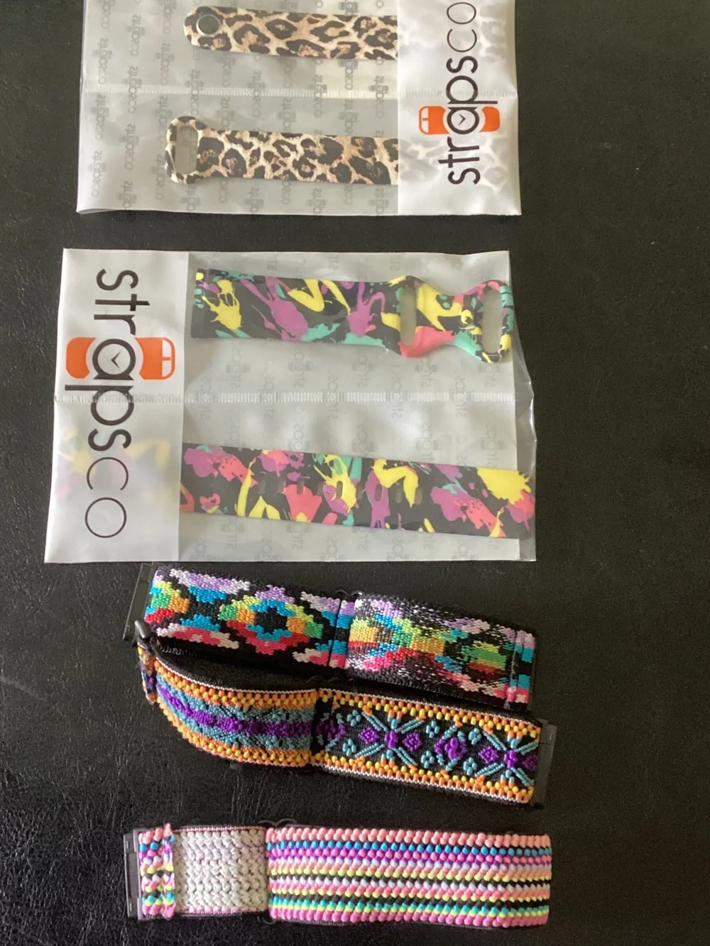 Multicolor Patterned Replacement Watch Bands for Women